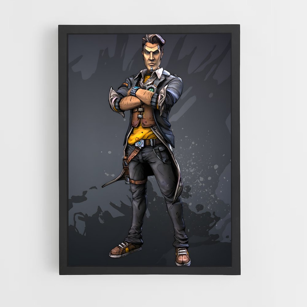 Poster Jack le Charmeur – affiche Borderlands (vue 2)